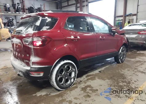 2018 Ford Ecosport Ses from USA, damaged, VIN MAJ6P1CL6JC187929